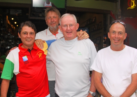 Mark Wood, Peter LeNoury, Max Scott and Phil Smedley.